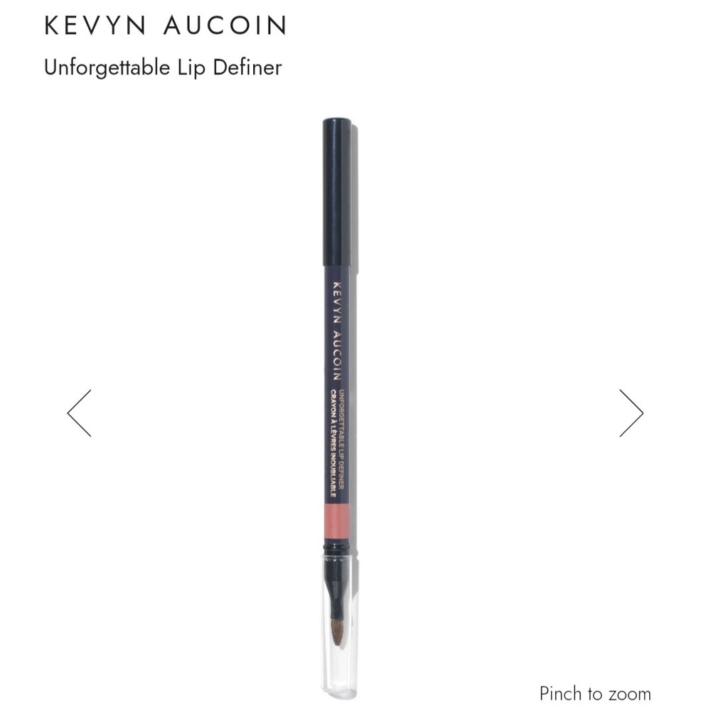 NIB Kevyn Aucoin Unforgettable Lip Definer Minimal Nude Lip Liner with Brush